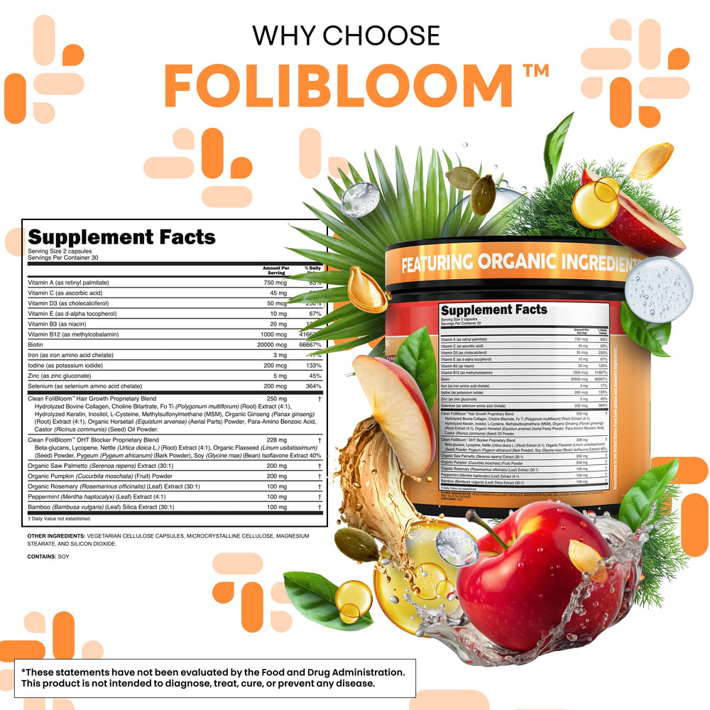 Clean Nutraceuticals frasco junto a monedas para comparar tamaño