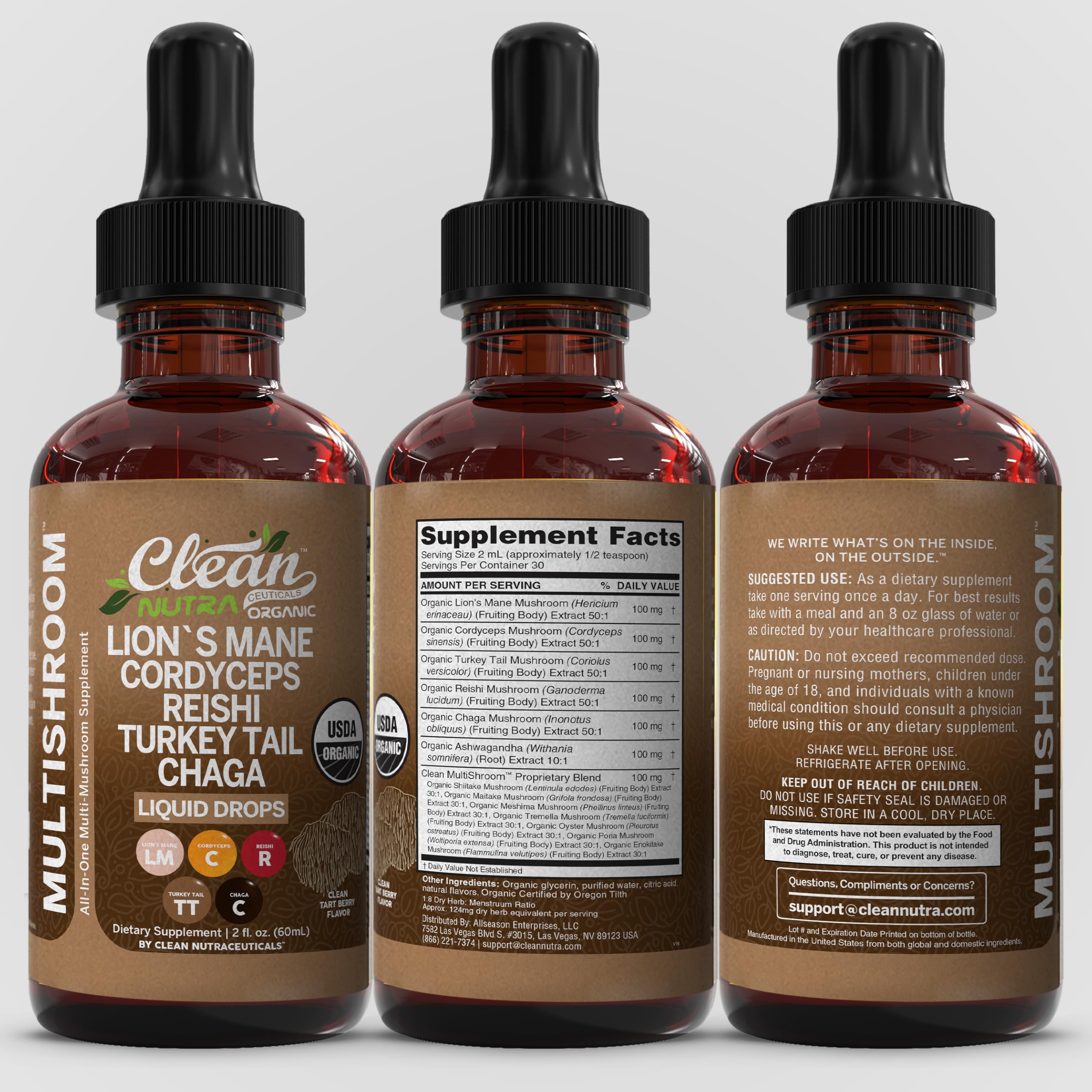 Clean Nutraceuticals escena de uso en cocina transmitiendo conveniencia