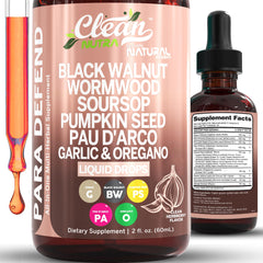 Clean Nutraceuticals frasco frontal mostrando etiqueta clara y fácil dosificación