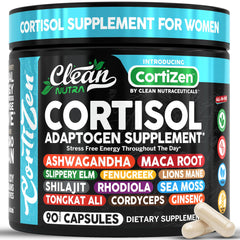 Clean Nutraceuticals vista frontal del envase con fórmulas adaptógenas