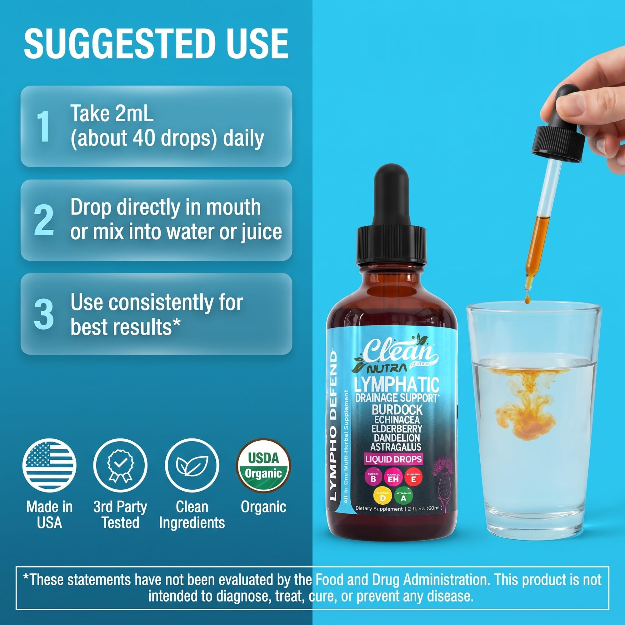 Clean Nutraceuticals ingredientes orgánicos dispuestos para ver origen natural