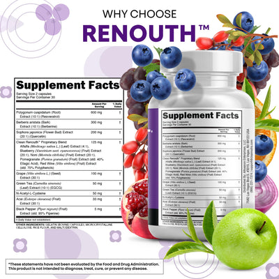 Clean Nutraceuticals label detail highlighting ingredient list and manufacturing credibility
