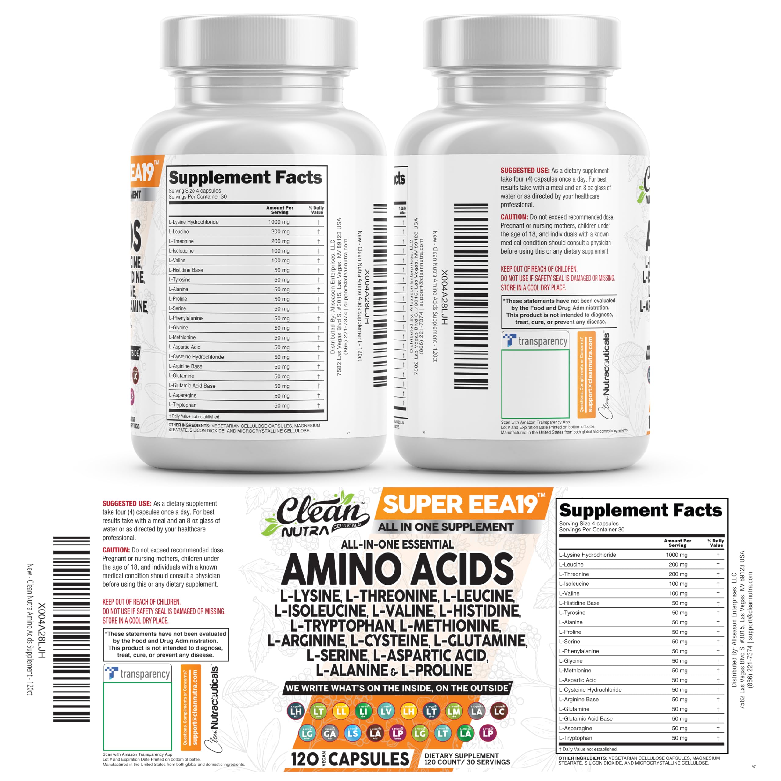 Clean Nutraceuticals ingredientes naturales representados y beneficios