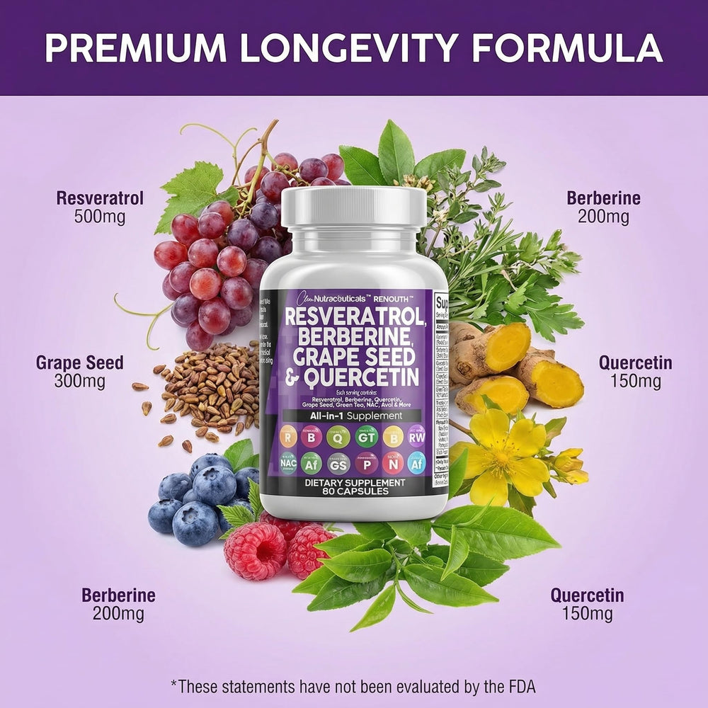 Clean Nutraceuticals capsules in hand for scale and convenient two-capsule daily dose