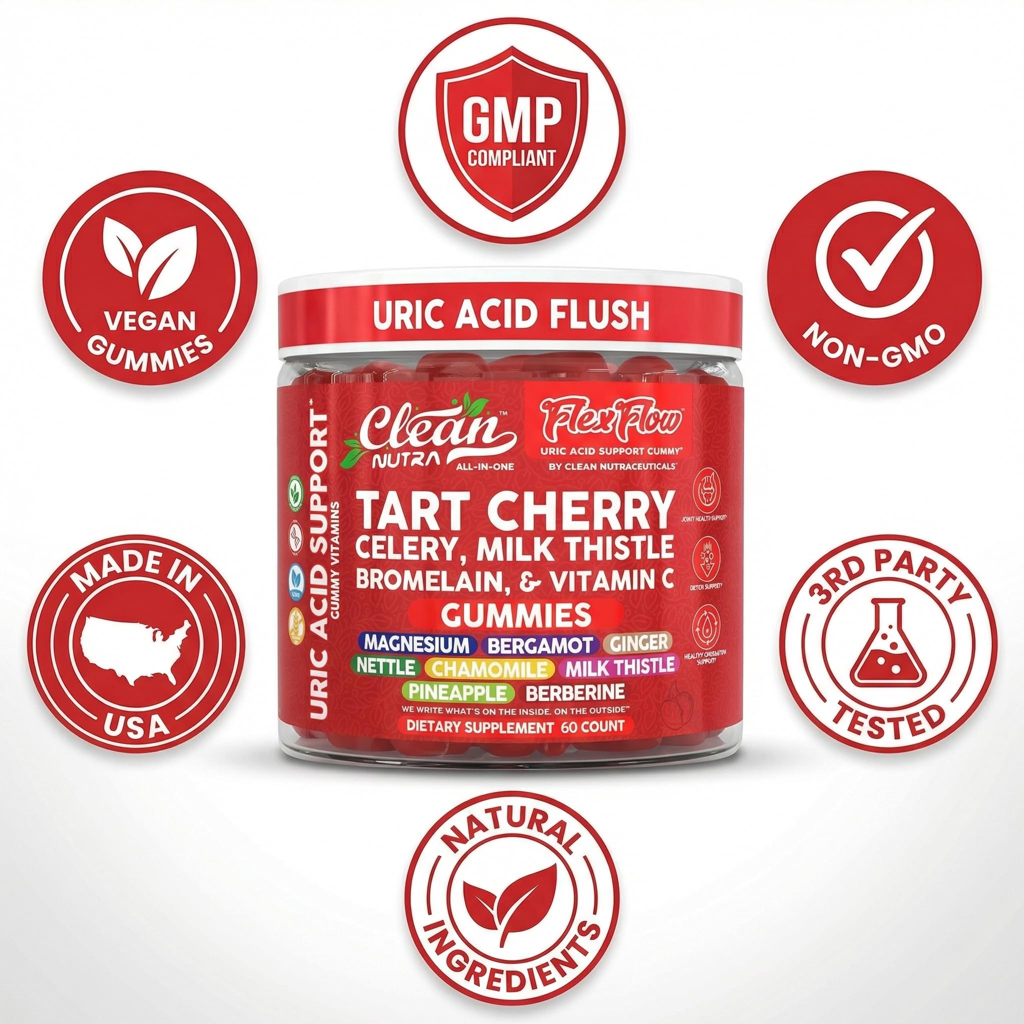 Clean Nutraceuticals gomitas junto a rutina matinal, integración simplificada