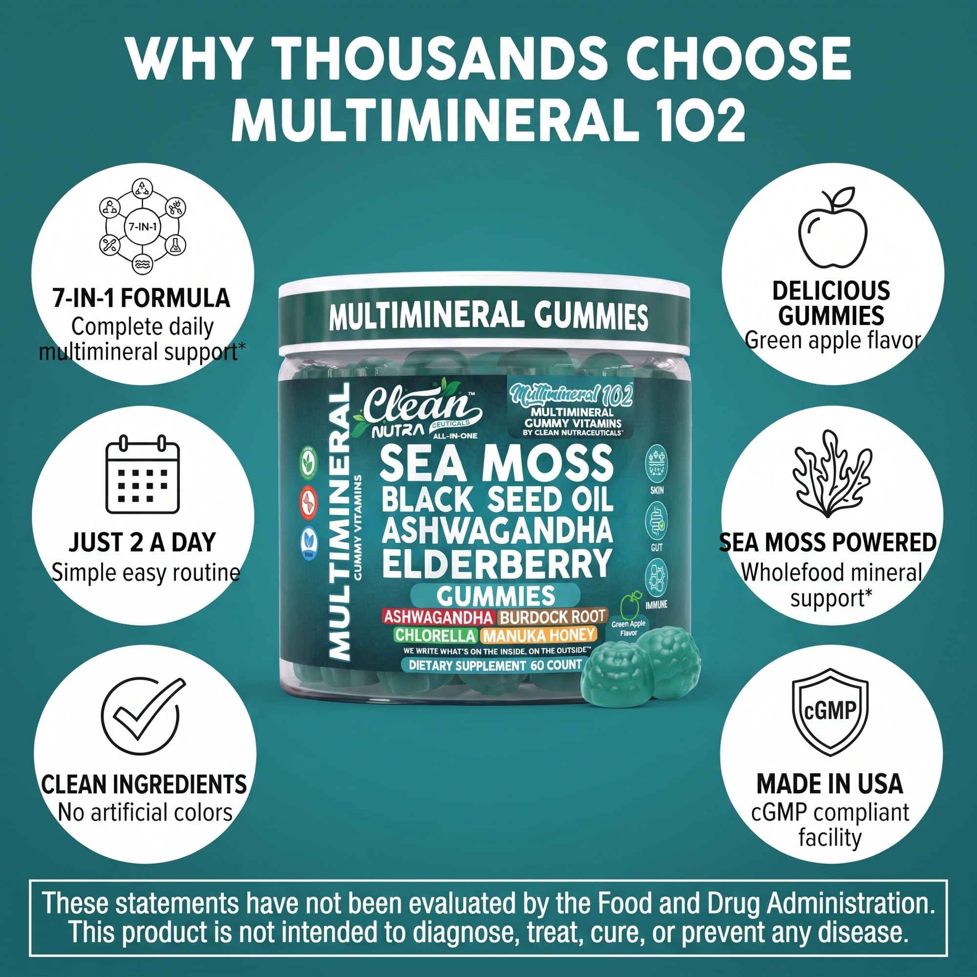Clean Nutraceuticals caja abierta con contenido y presentación lista para uso