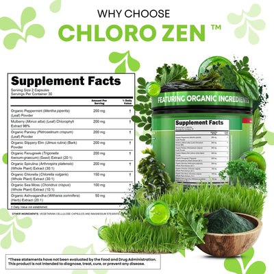 Clean Nutraceuticals raw sea moss detail showing prebiotic support visually