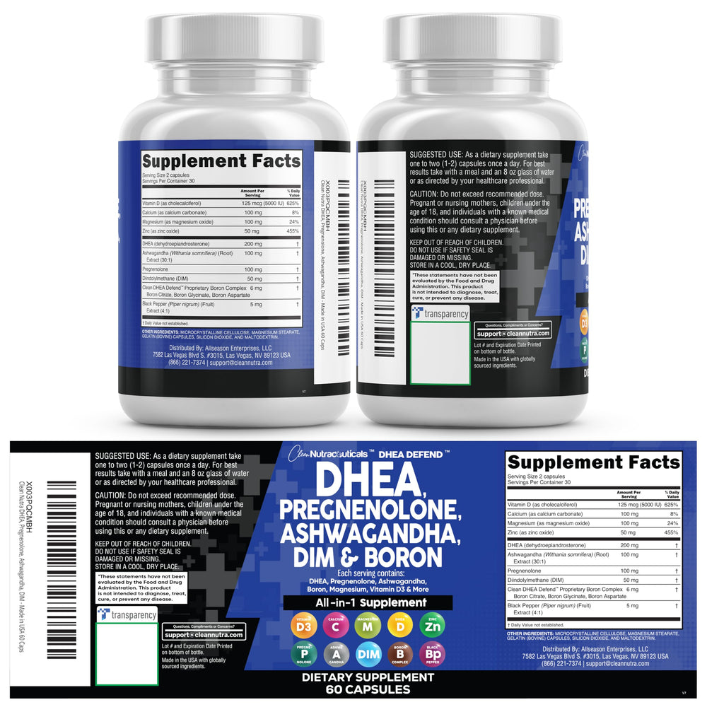 Clean Nutraceuticals sello Made in USA que inspira confianza de calidad