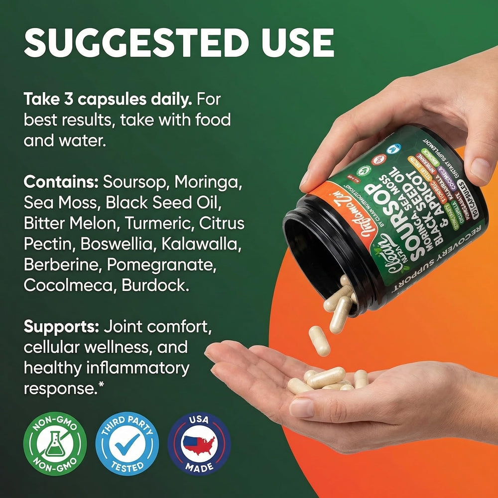 Clean Nutraceuticals comparación de tamaño de cápsula con moneda para escala