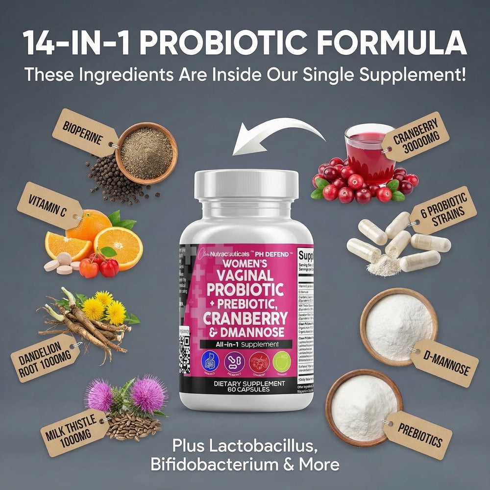 Detalle de prebiótico en polvo Clean Nutraceuticals para nutrición bacteriana