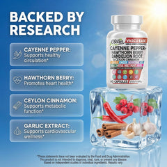 Clean Nutraceuticals capsule split to display powdered botanical blend for transparency
