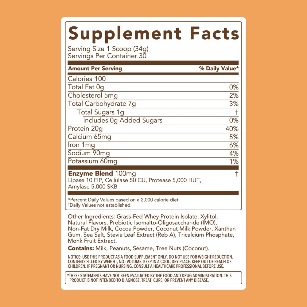 Close-up texture of Clean Simple Eats powder illustrating smooth mixability
