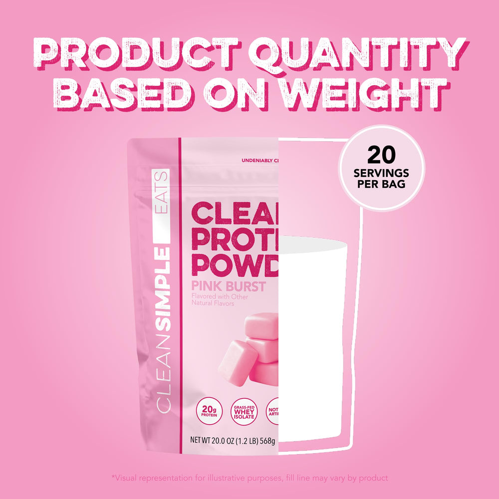 Clean Simple Eats Pink Burst sobre mesa de desayuno saludable y apetecible