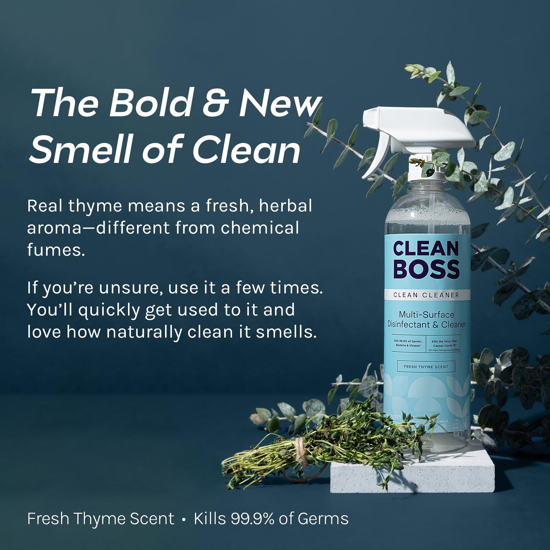 CleanBoss detalle de la boquilla atomizadora para aplicación precisa