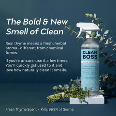 CleanBoss detalle de la boquilla atomizadora para aplicación precisa