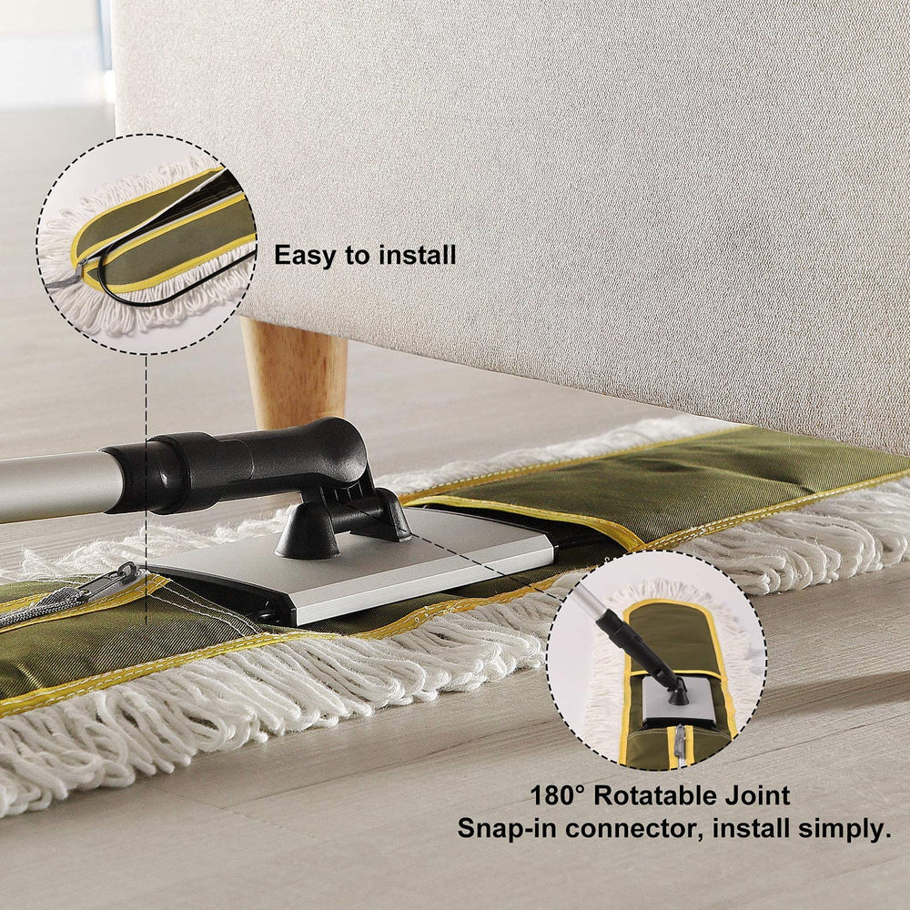 CLEANHOME close detail of heavy-duty stitching and edges for long-lasting durability benefit
