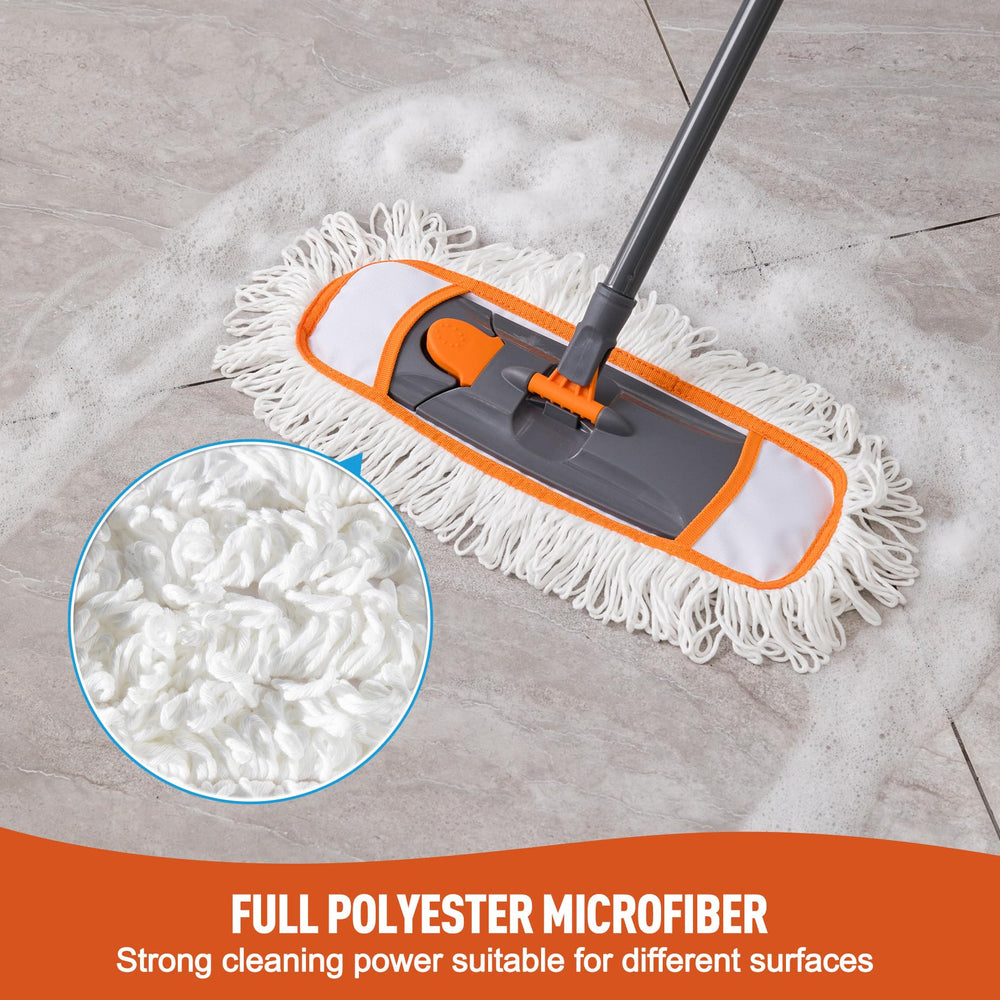 CLEANHOME cabezal giratorio 360 limpia bajo muebles sin esfuerzo