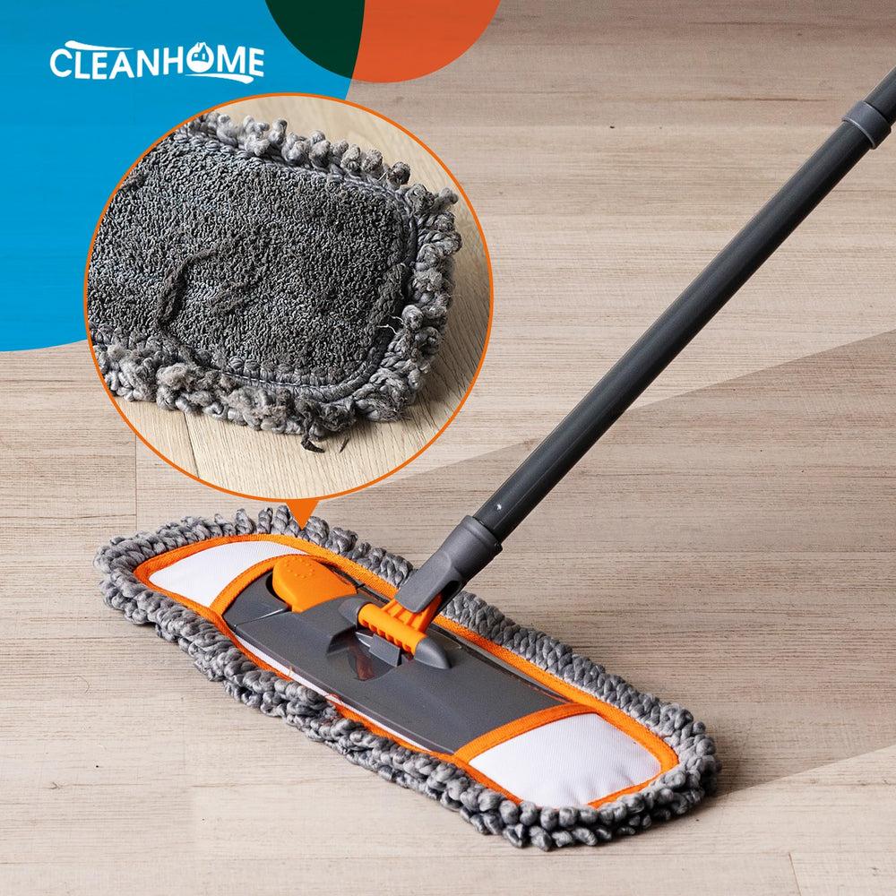 CLEANHOME mango telescópico ajustable para ergonomía y alcance