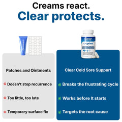 Clear Probiotics primer plano de la textura de la cápsula vegana