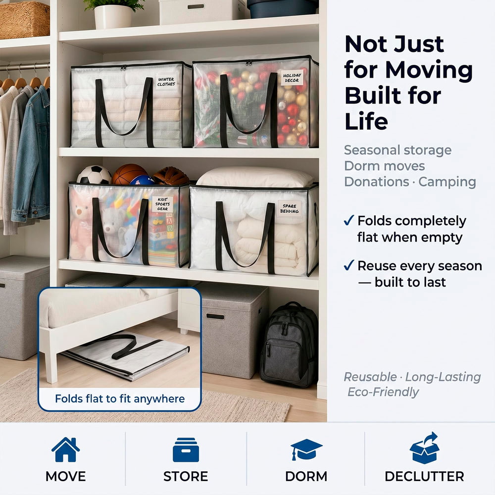 ClearSpace in a dorm room setting showing practical moving and organization benefit