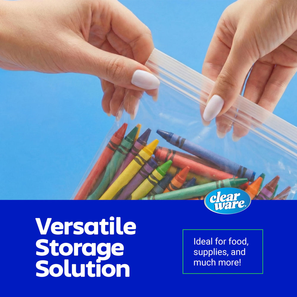 CLEARWARE bolsa con marinado sin fugas, conveniente para conservar y cocinar