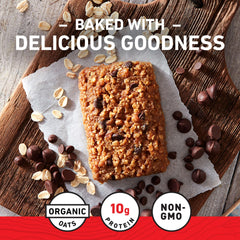 CLIF Bar comparación de tamaño con mano para visualizar porción y portabilidad