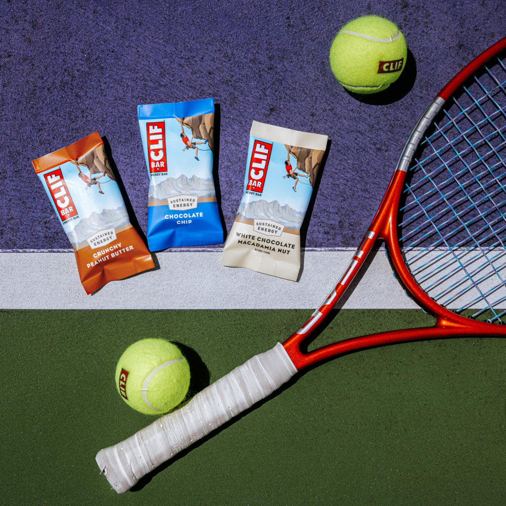 CLIF Bar empaque individual de una barra preparado para consumo en movimiento