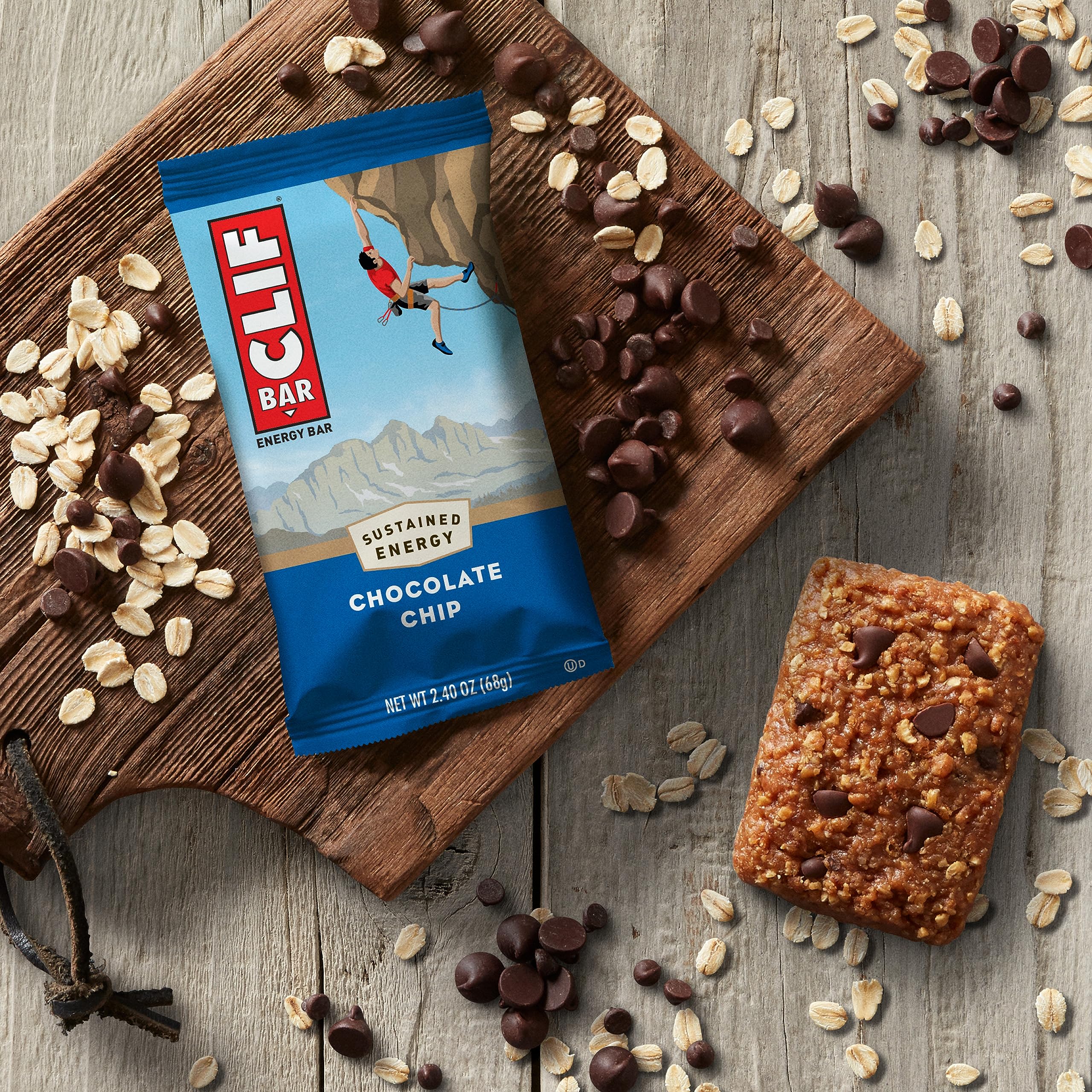 CLIF BAR etiqueta nutricional clara para revisar ingredientes