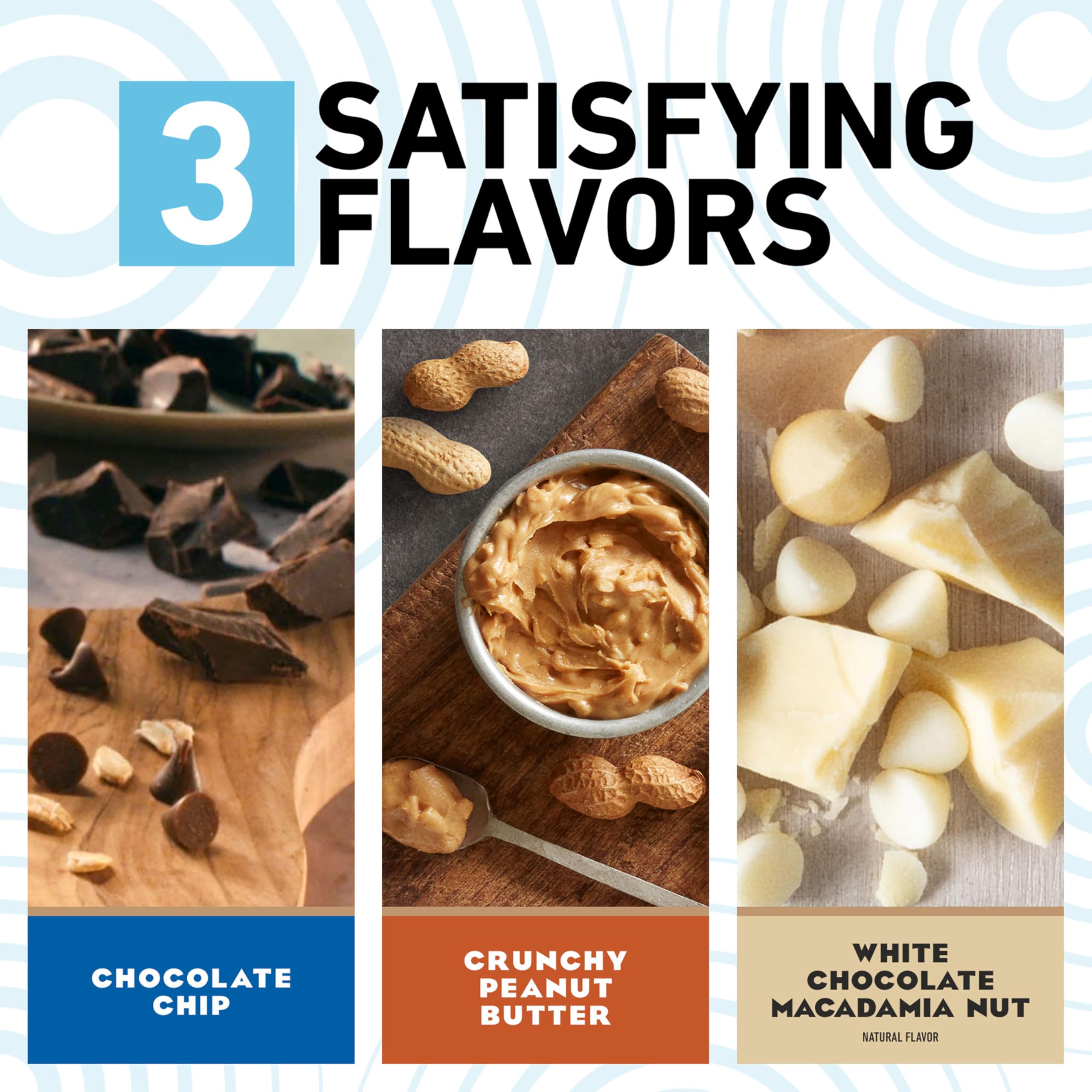 CLIF Bar Mini junto a regla para comparar tamaño y porción controlada