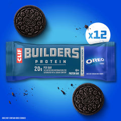 CLIF BUILDERS barra dentro de bolso de gimnasio lista para llevar