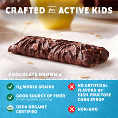 Clif Kid ZBar ingredientes con avena orgánica mostrando calidad