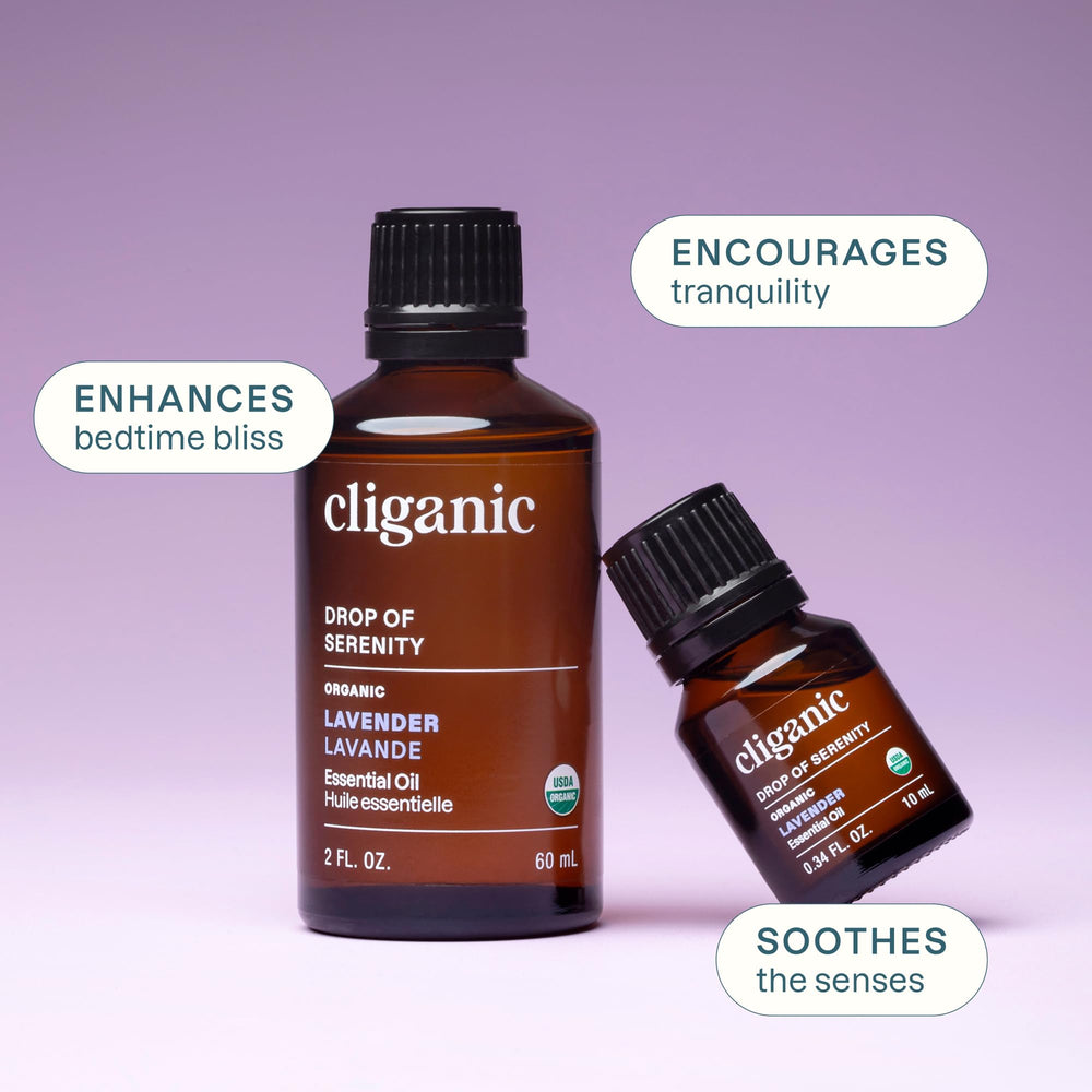 Cliganic etiqueta con sellos orgánico y Non-GMO visibles