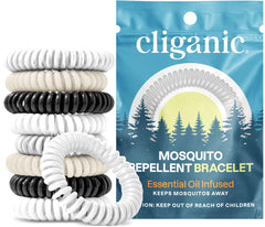 Cliganic pulseras paquete frontal mostrando 20 unidades y valor familiar