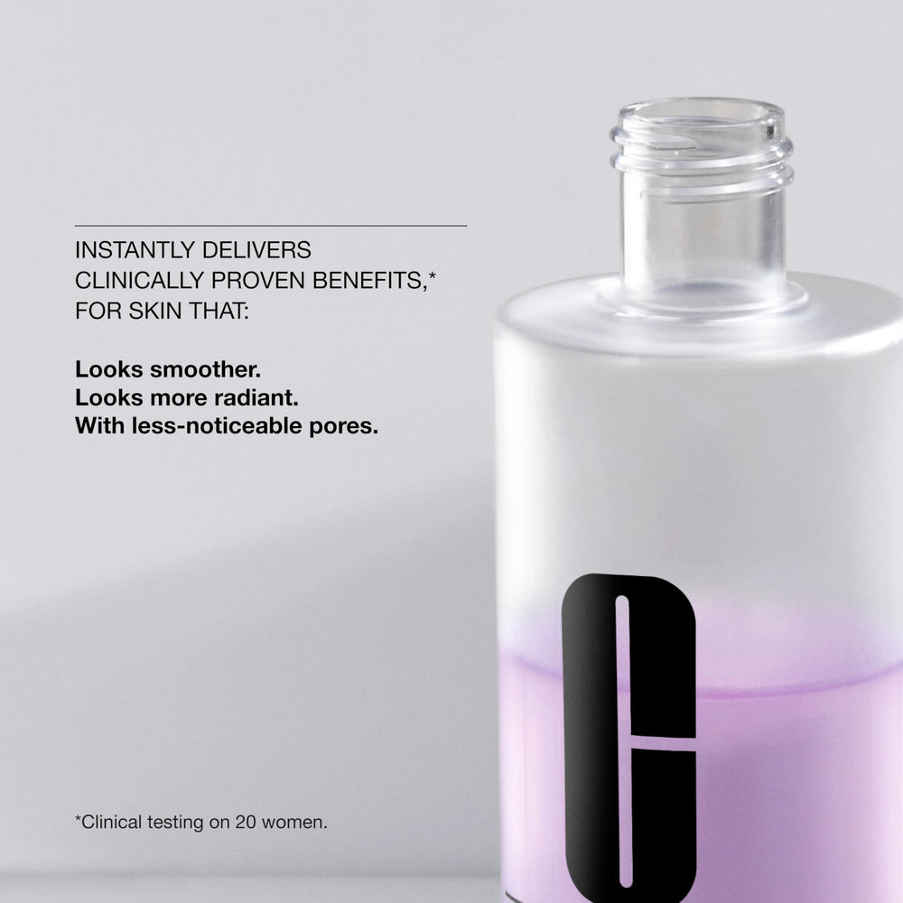 Clinique Clarifying Lotion 2 back label detail highlights formula information