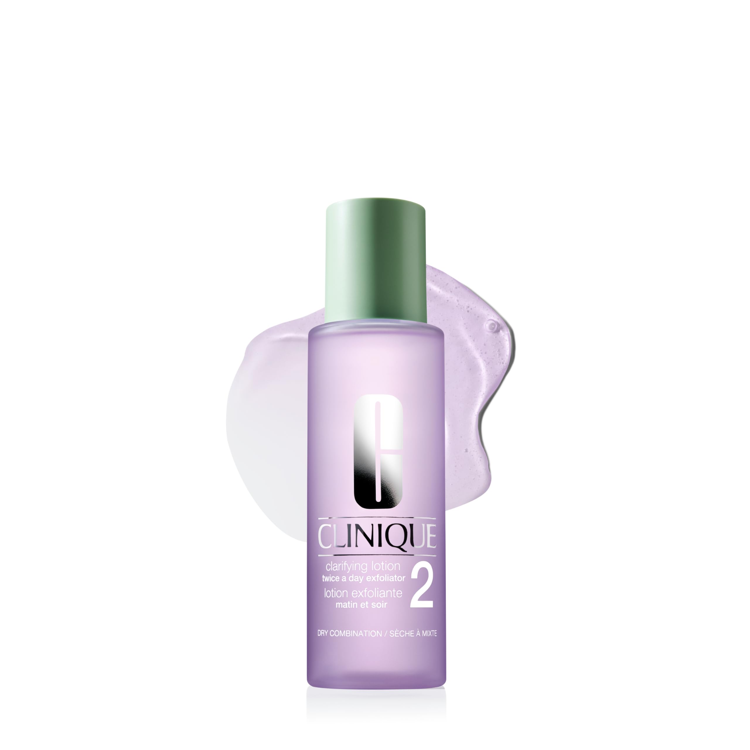 Clinique Clarifying Lotion 2 front bottle shows packaging and easy-to-use cap