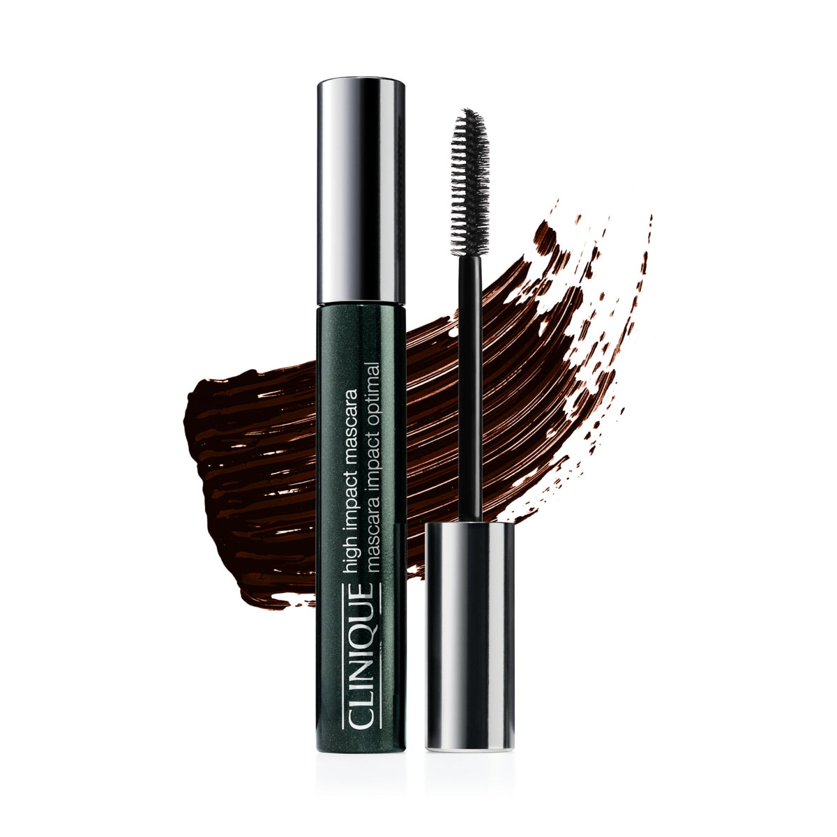 Clinique High Impact frontal mostrando tubo y color intenso
