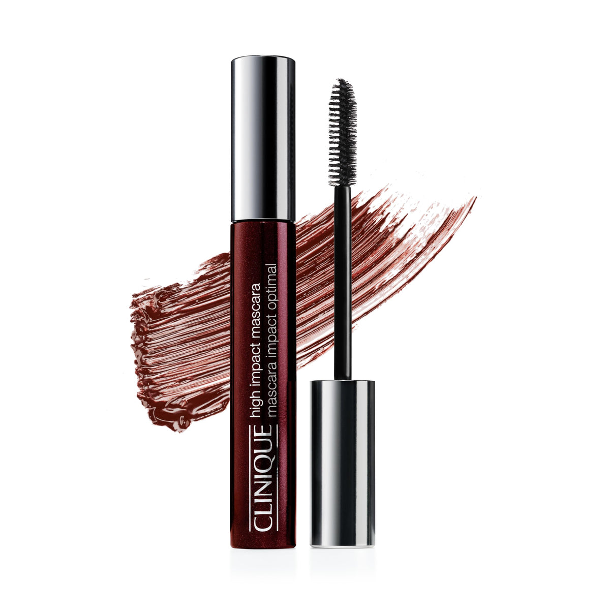 Clinique mascara frente del envase mostrando tono Black Honey y acabado