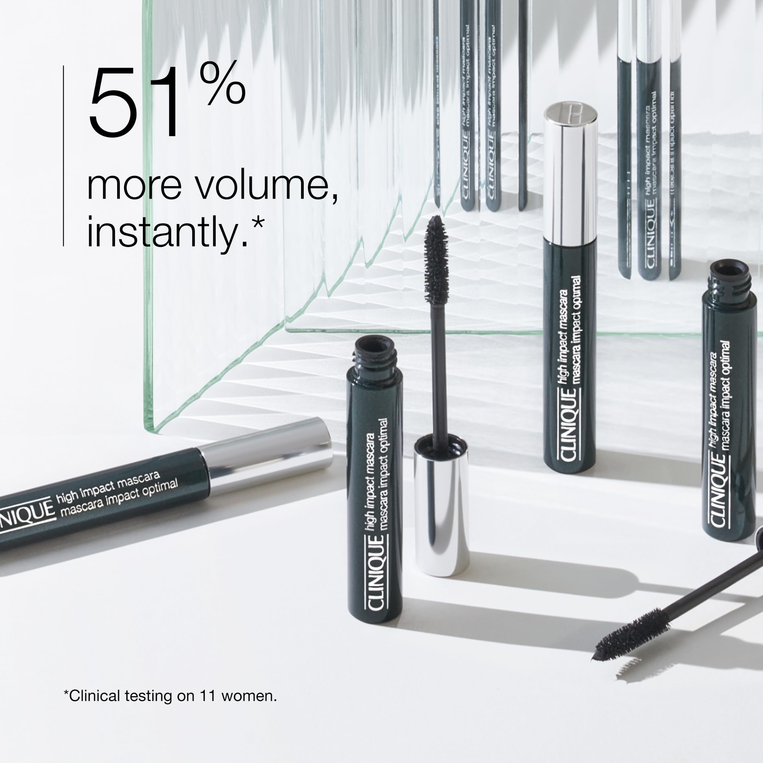 Clinique High Impact textura cremosa para capas sin grumos