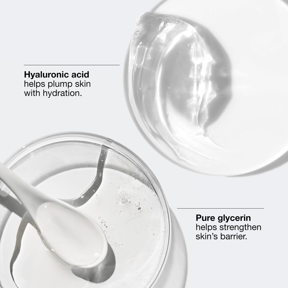 Clinique on-skin application showing quick absorbency and finish