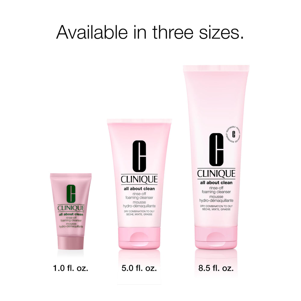 Clinique back label with ingredient list and allergy-tested reassurance