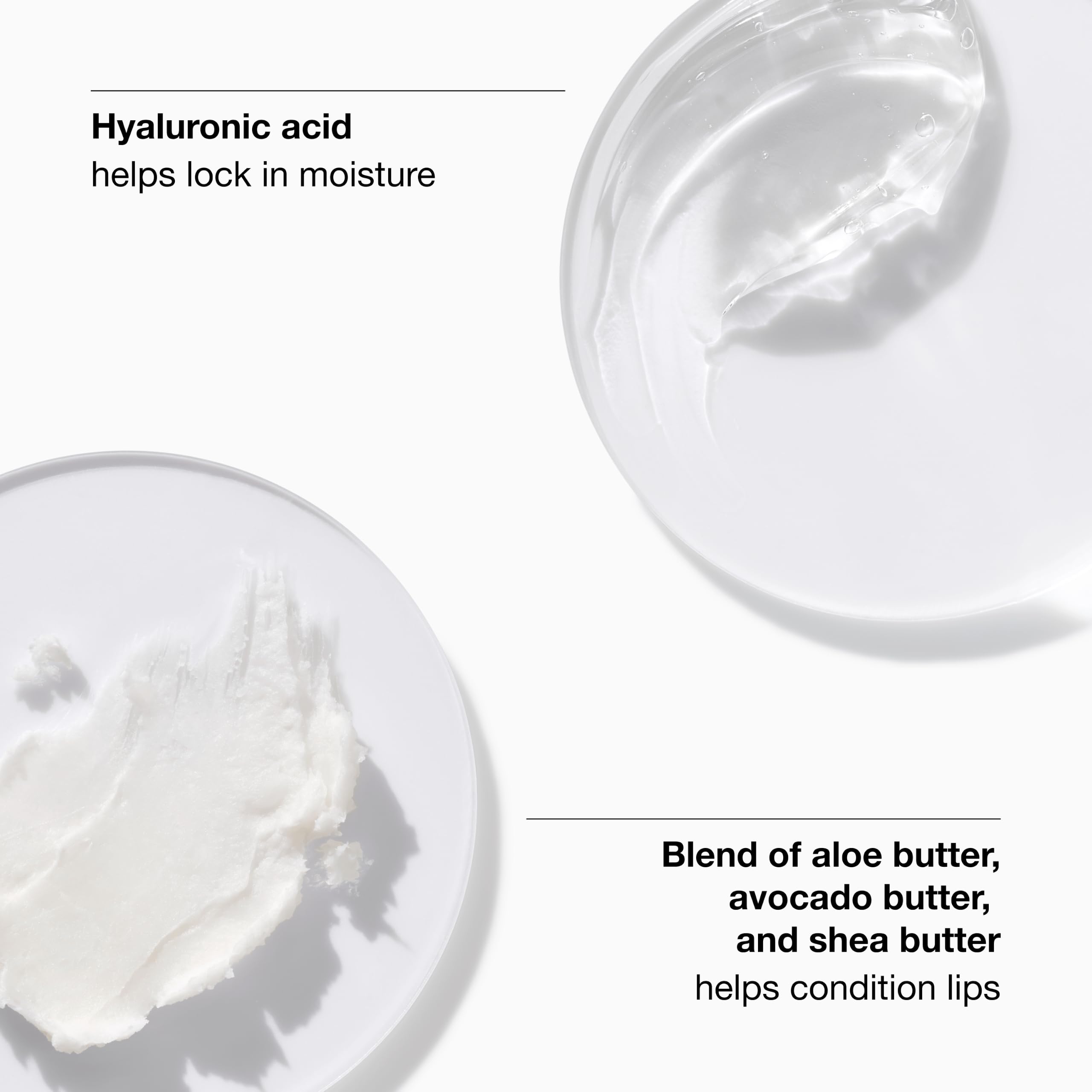 Clinique textura cremosa del gloss destacando hidratación