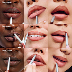 Mujer aplicando Clinique Quickliner para una línea precisa y definida