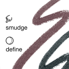 Clinique Quickliner reversed to show built-in smudger blending liner for a smoky finish