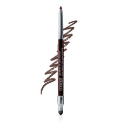 Clinique Quickliner front packaging showing twist-up pencil and shade name, clear product benefit