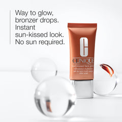Clinique textura en gel ampliada que muestra acabado ligero y modulable