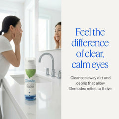 Cliradex foam dispenser nozzle releasing foam for precise, mess‑free use