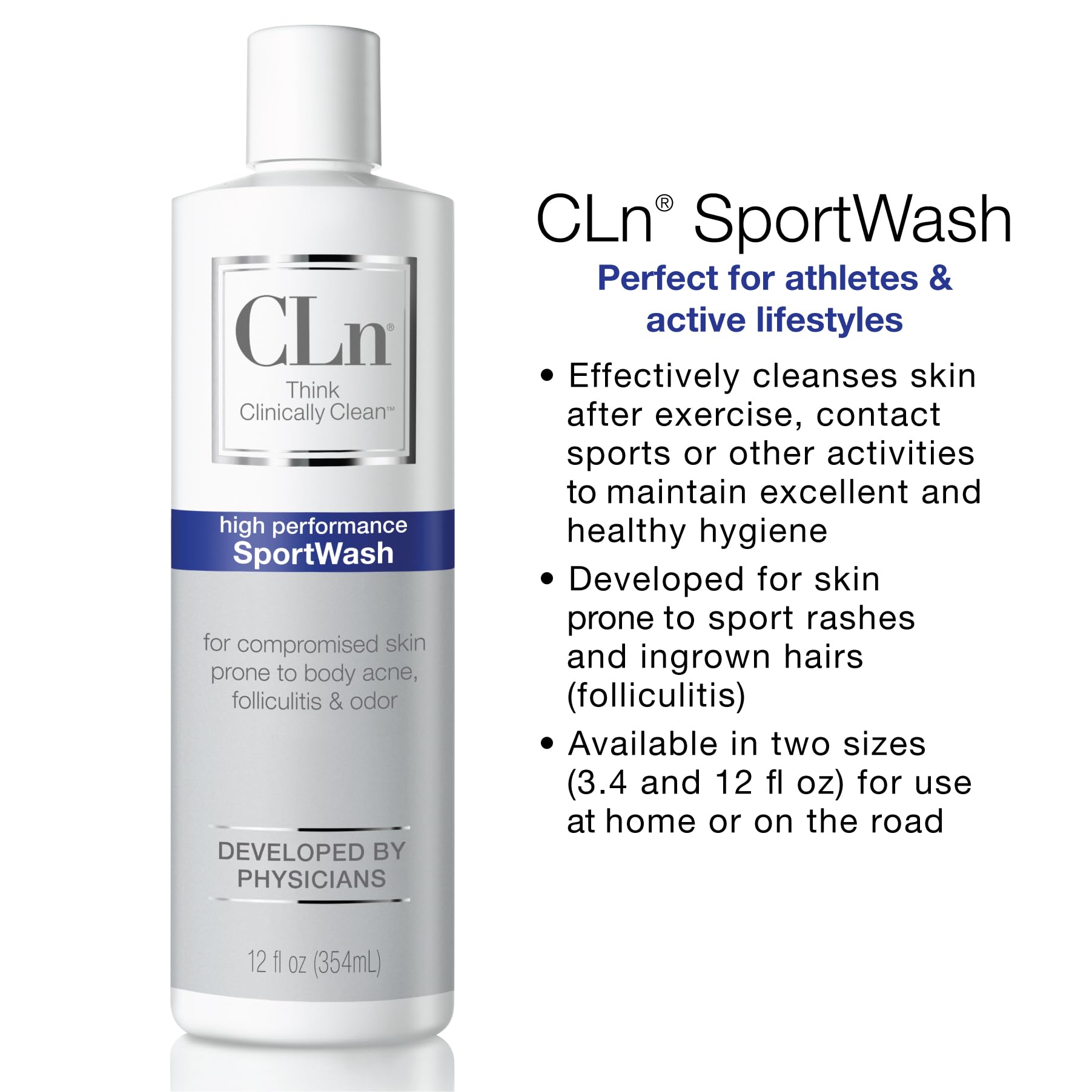 Atleta guardando CLn SportWash después del entrenamiento para prevenir olores