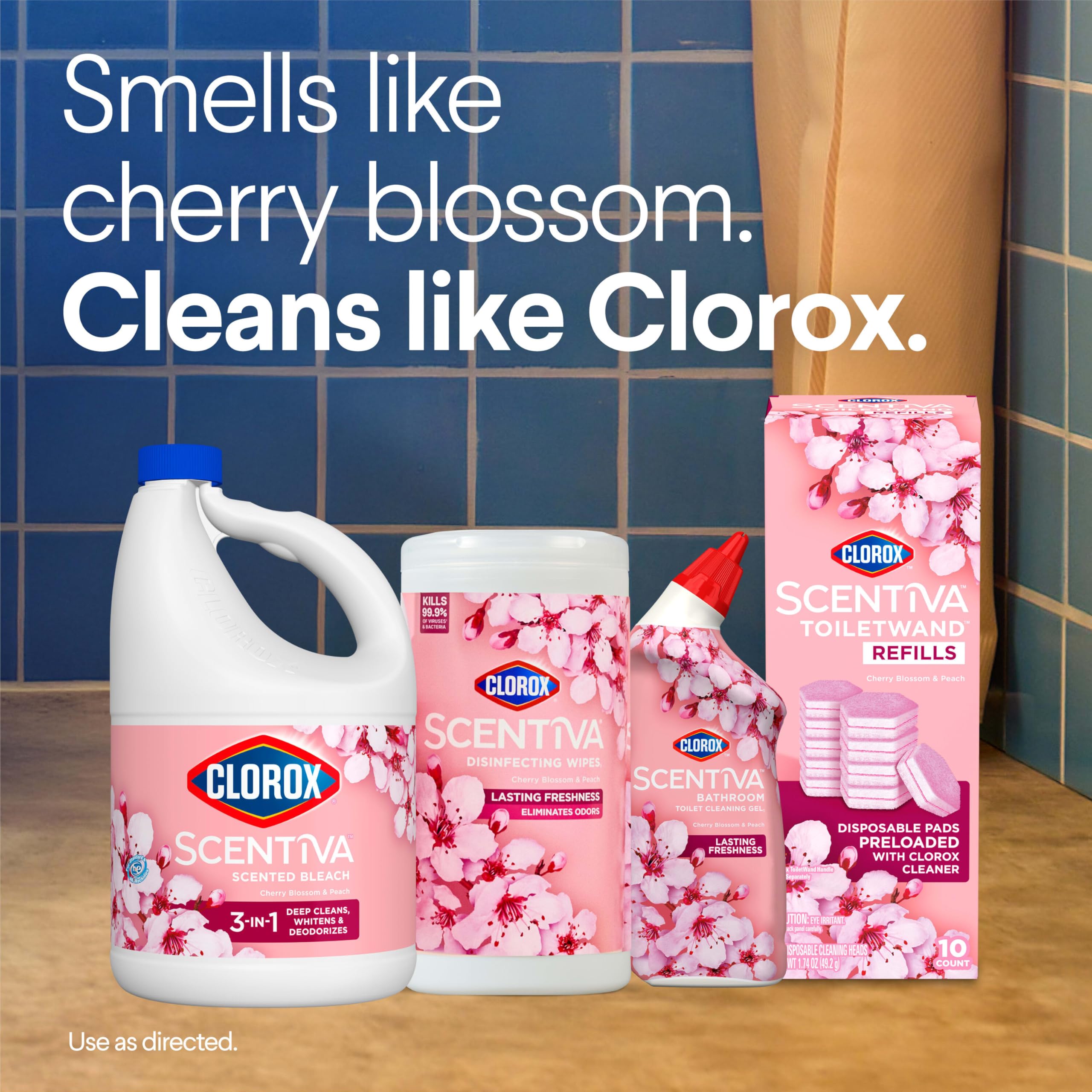 Clorox ambiente de baño aromático con recambios para sensación fresca