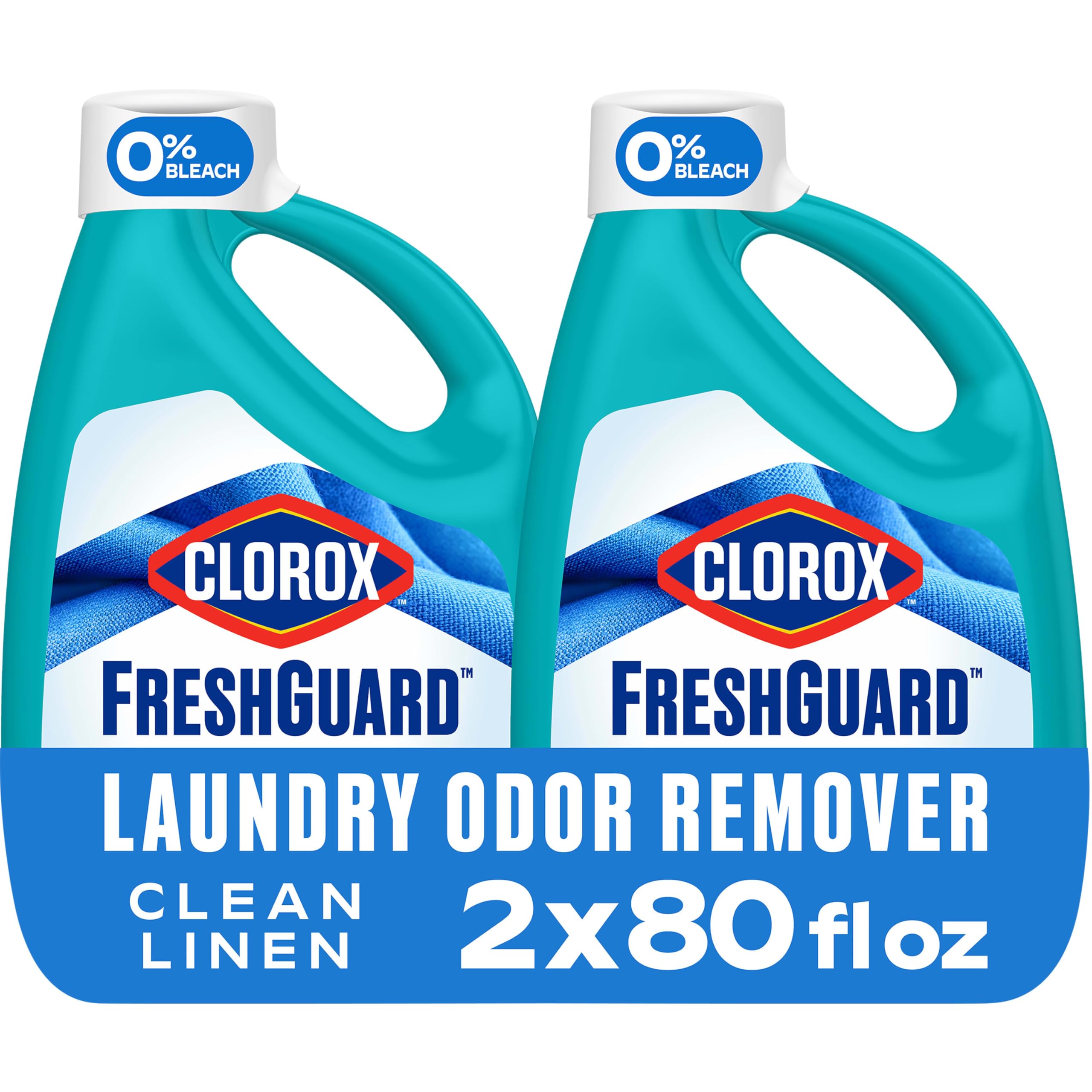 Clorox FreshGuard frente del empaque mostrando aroma Clean Linen y beneficio neutraliza olores