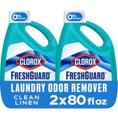 Clorox FreshGuard frente del empaque mostrando aroma Clean Linen y beneficio neutraliza olores